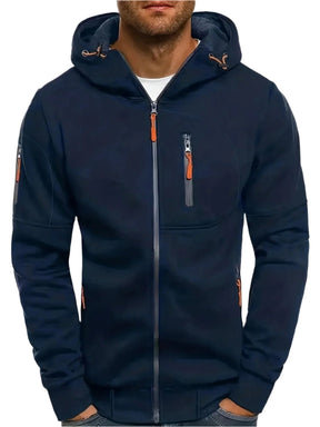 Casual Zip-Up Hoodie for Everyday Comfort