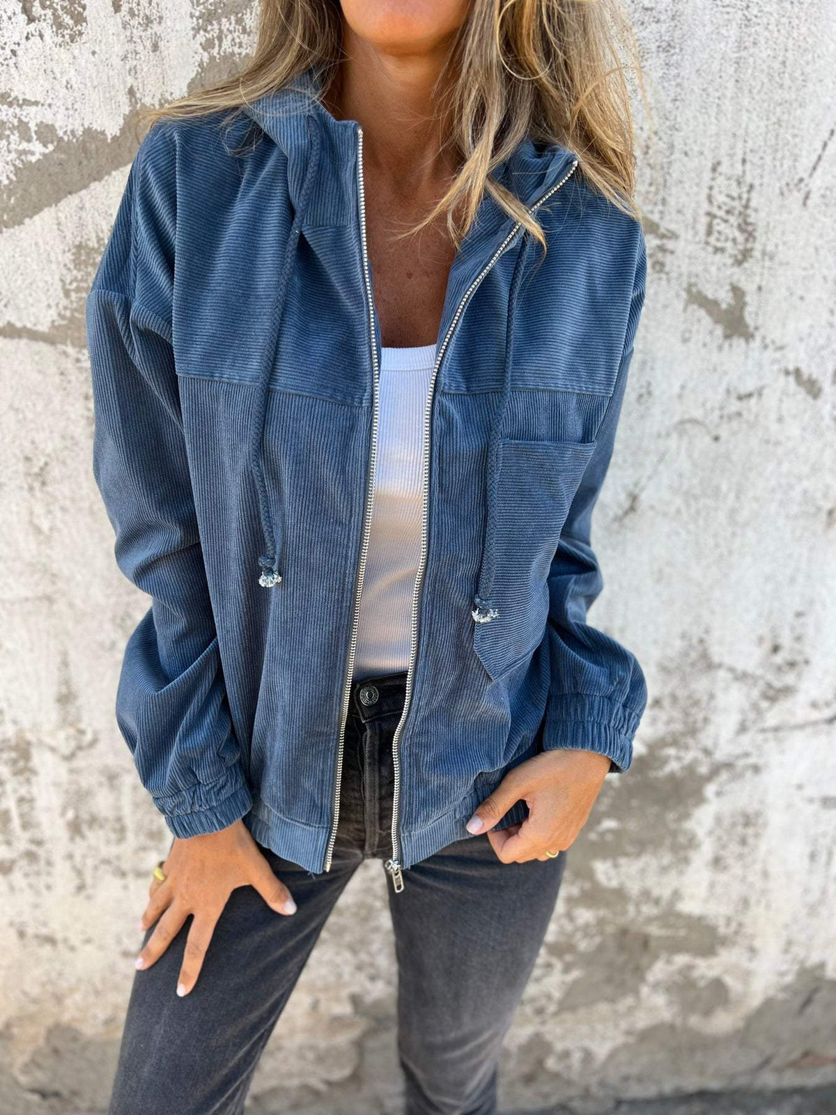 Women's Casual Zipper Jacket