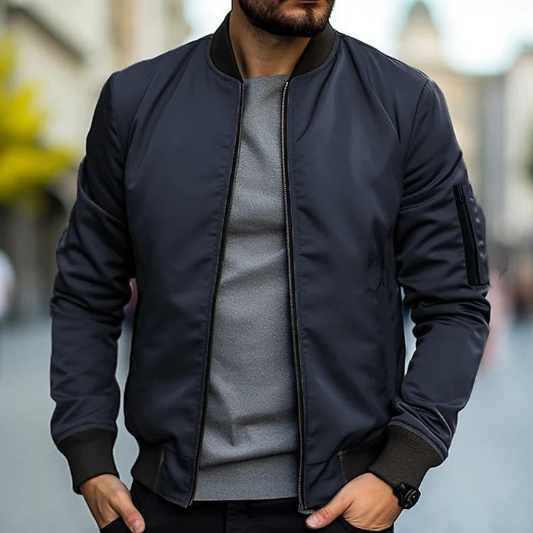 Men's Classic Bomber Jacket