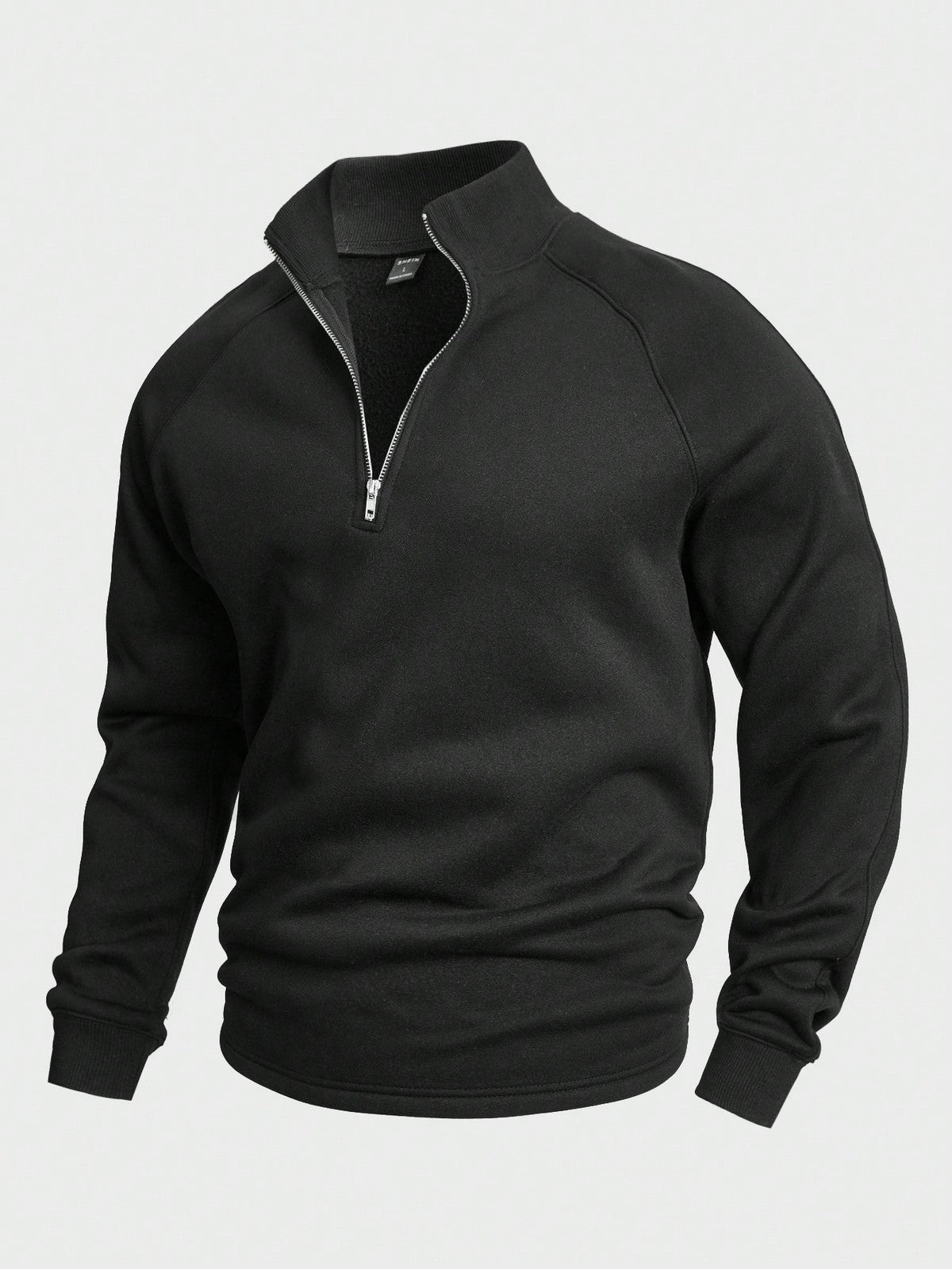 Casual Half-Zip Sweater