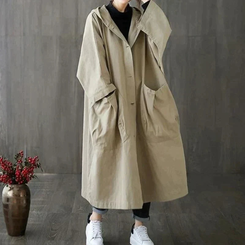 Women's Oversized Comfortable Trench Coat