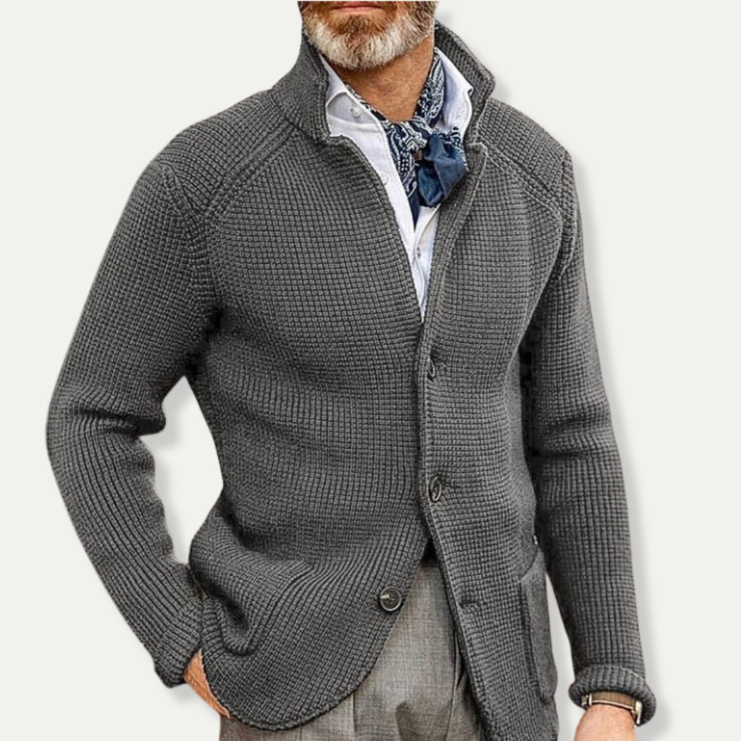 Men's Modern Slim-Fit Cardigan