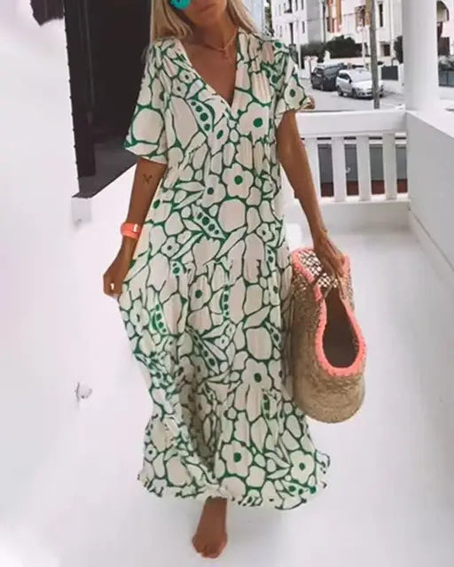 Breezy Floral Summer Dress