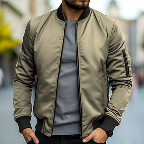 Men's Classic Bomber Jacket