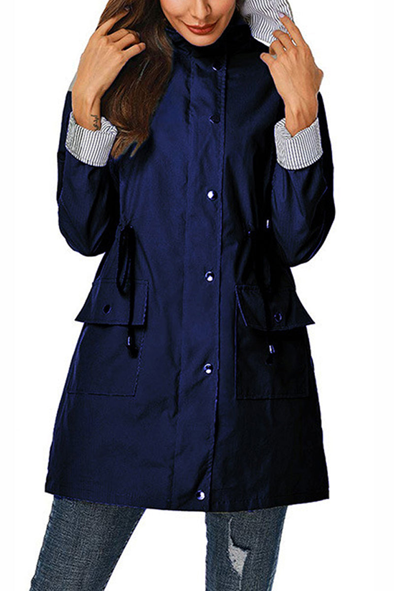 Women's Hooded Raincoat