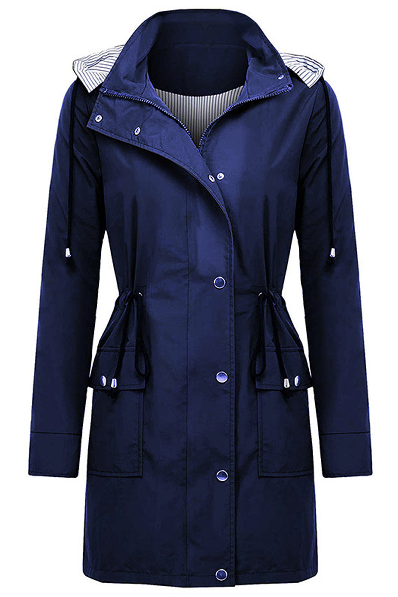 Women's Hooded Raincoat