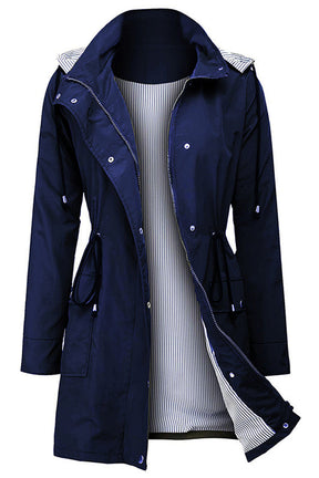 Women's Hooded Raincoat