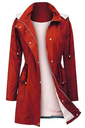 Women's Hooded Raincoat