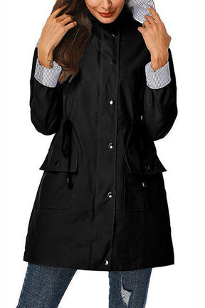 Women's Hooded Raincoat