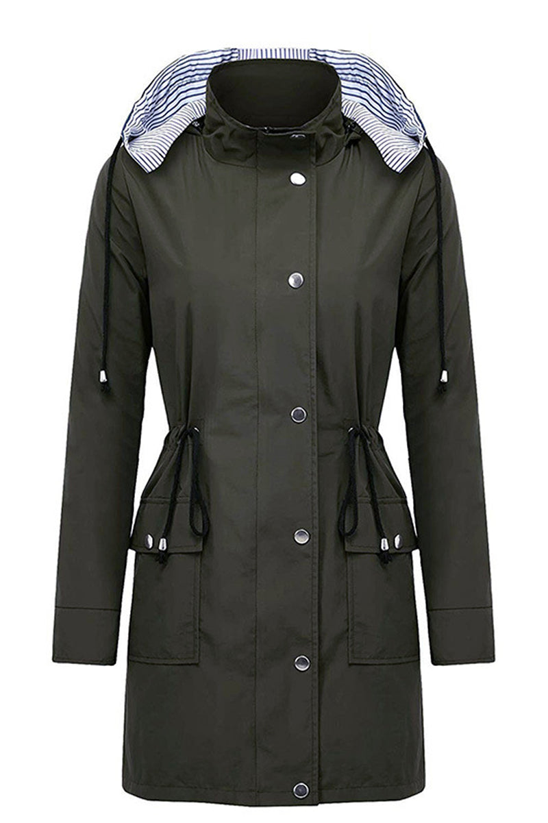 Women's Hooded Raincoat