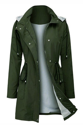 Women's Hooded Raincoat