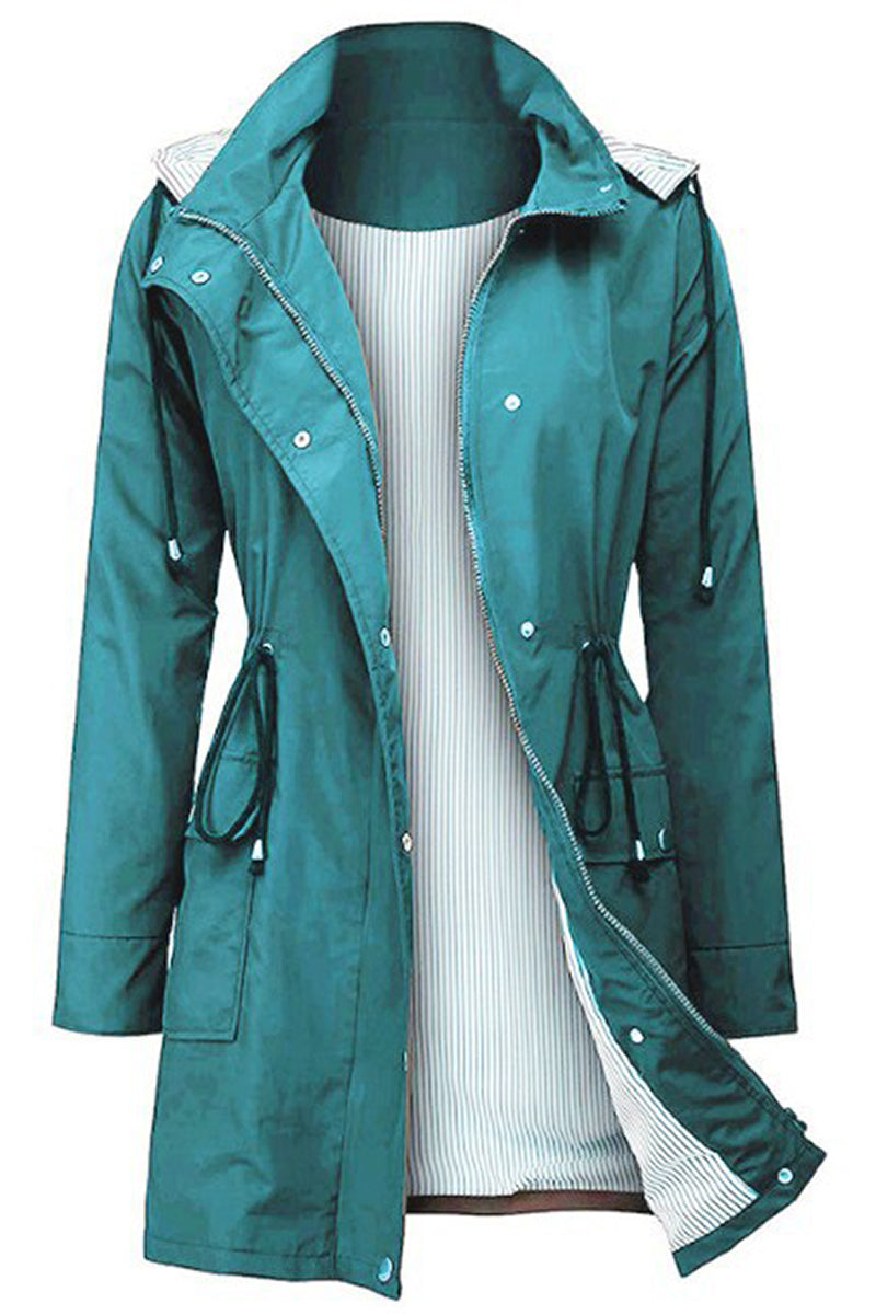 Women's Hooded Raincoat