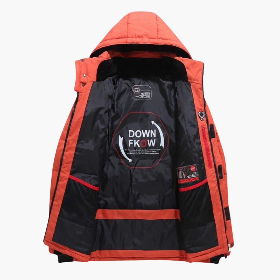 Windproof and Waterproof Down Jacket for Men