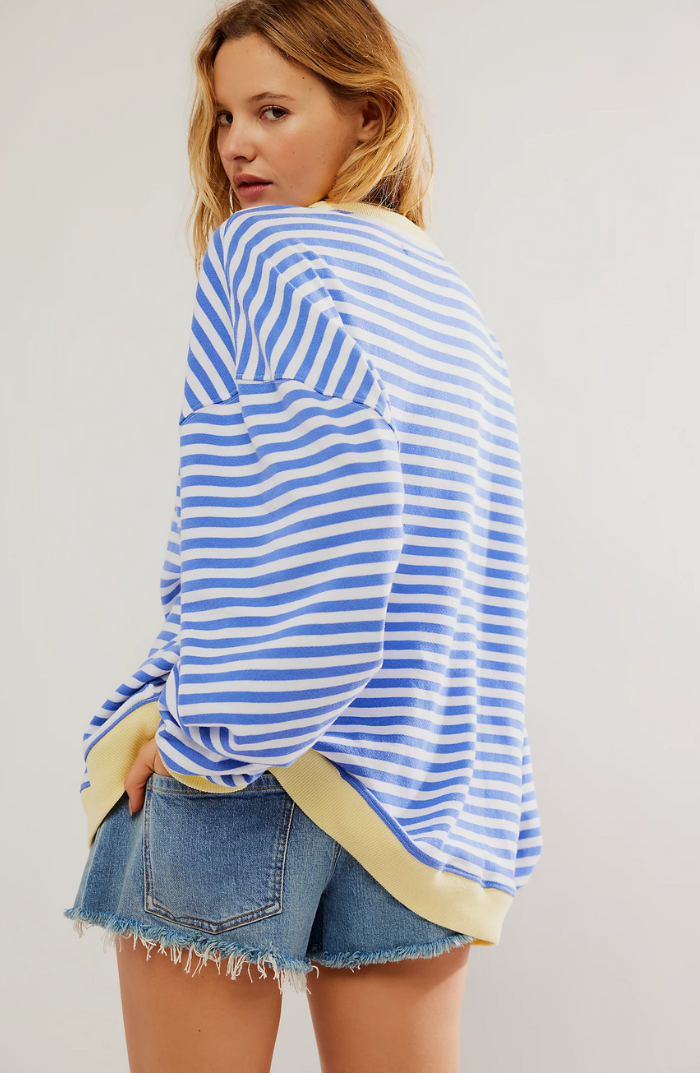 Striped Women's Sweater with Stylish Look