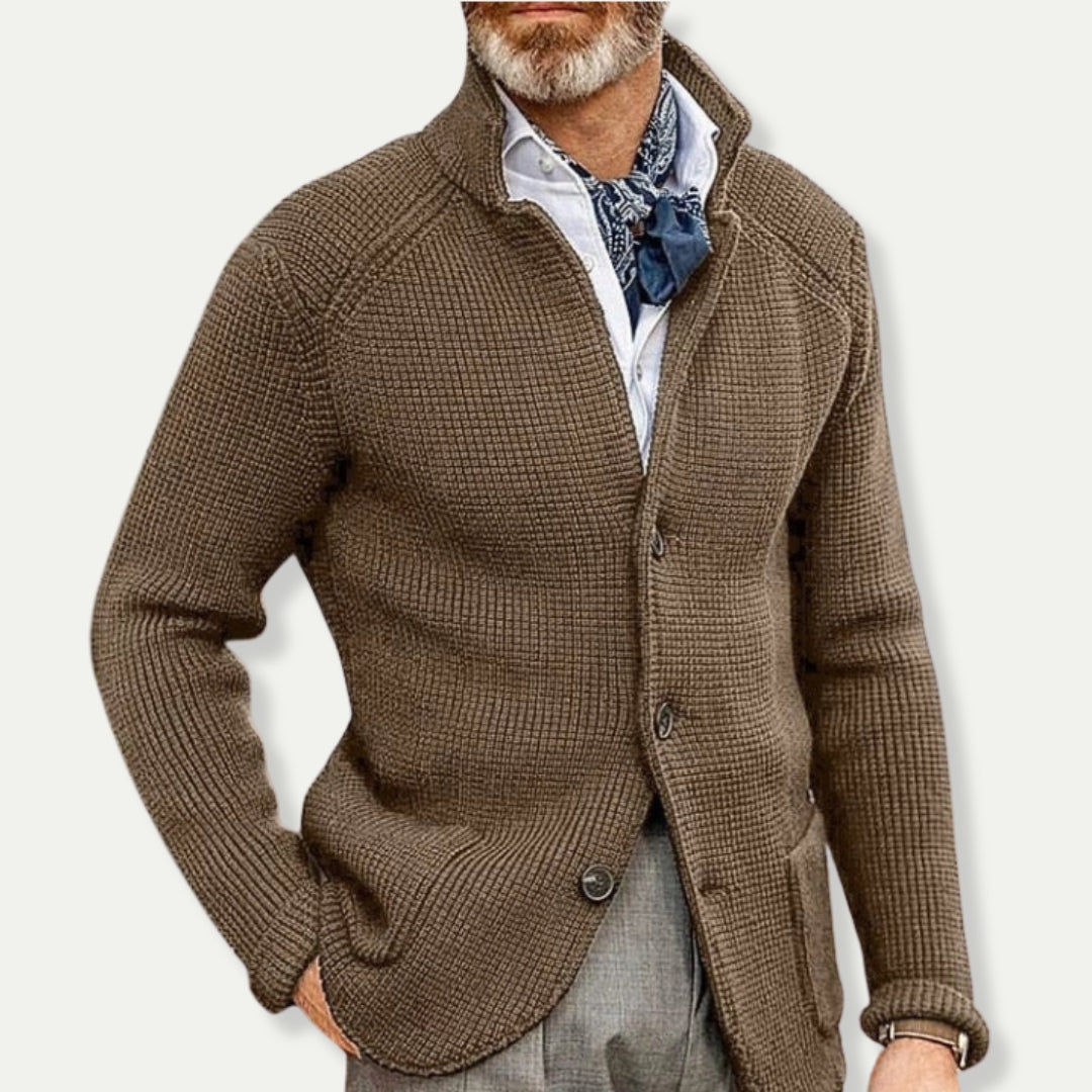 Men's Modern Slim-Fit Cardigan