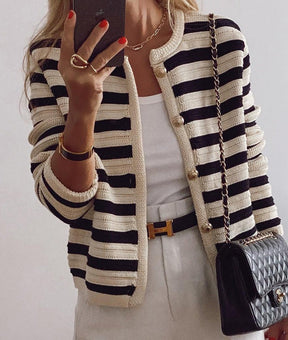 Stylish and Comfortable Striped Jacket