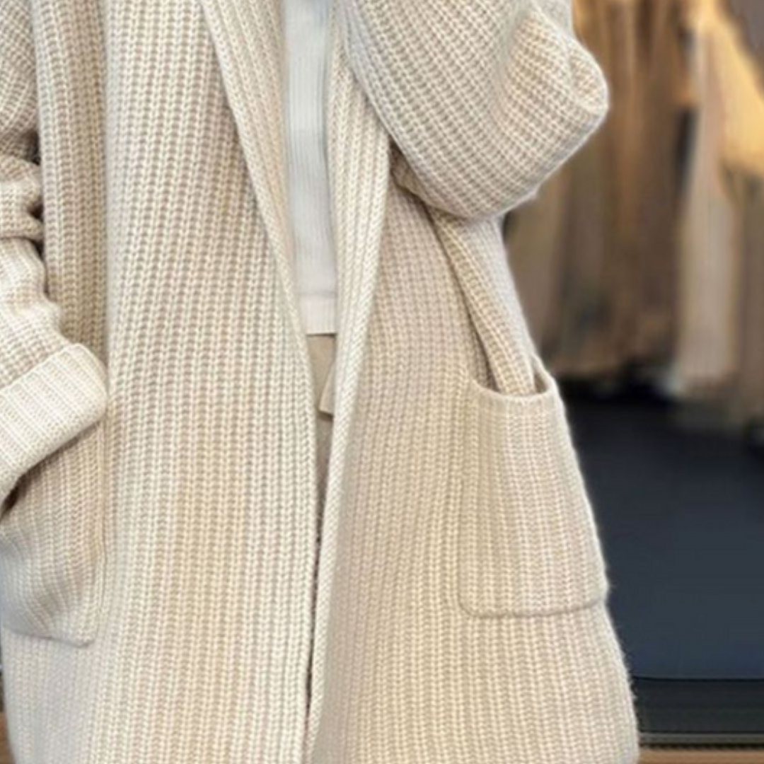 Long Knitted Cardigan for Women