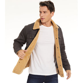 Thick Bomber Jacket for Men