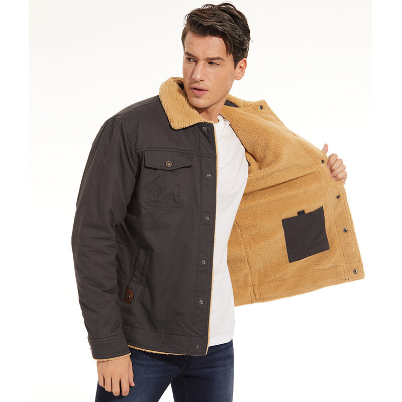 Collar Bomber Jacket for Men