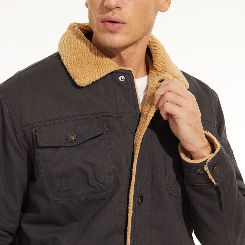 Collar Bomber Jacket for Men