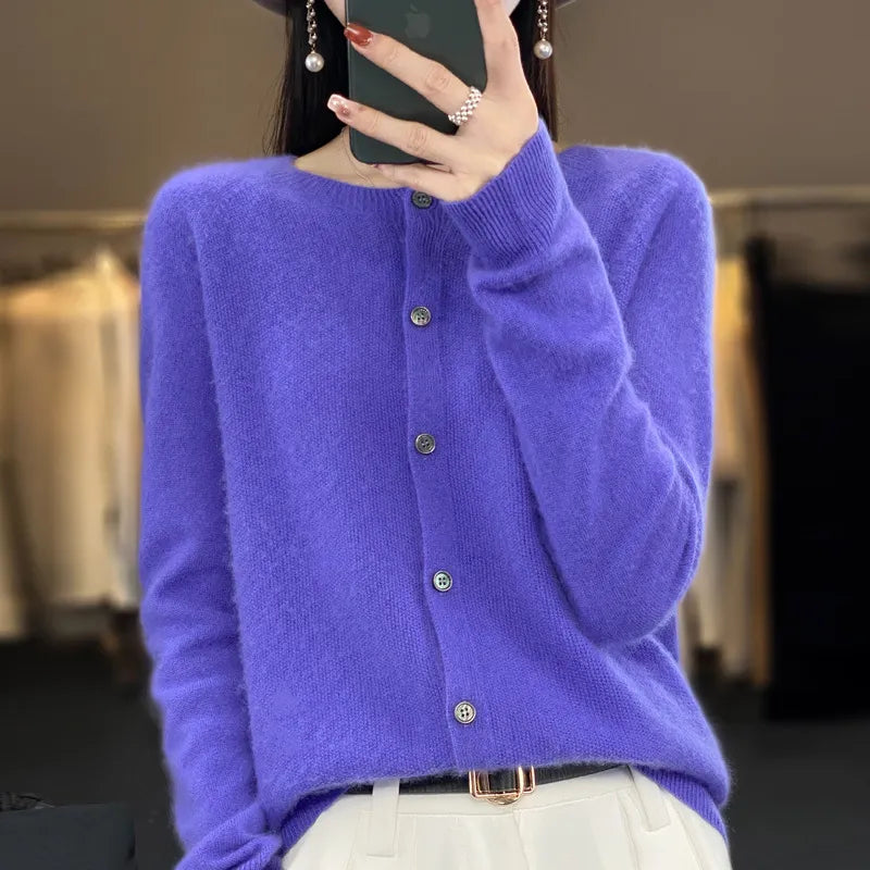 Cozy Wool Cardigan for Women