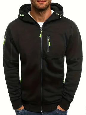 Casual Zip-Up Hoodie for Everyday Comfort