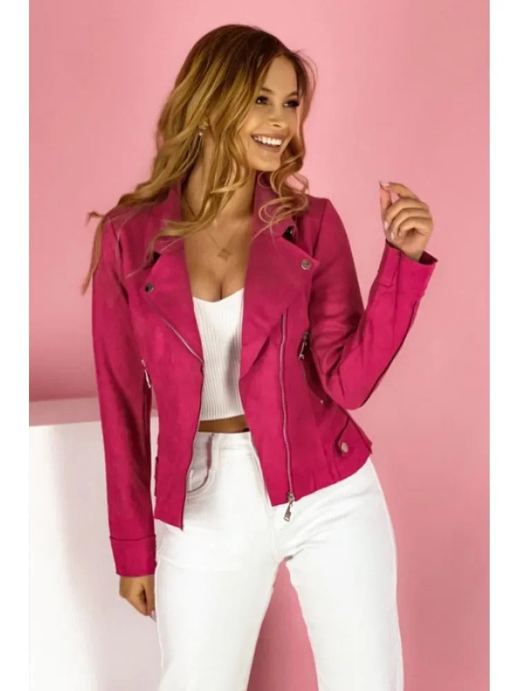 Women's Elegant Leather Jacket