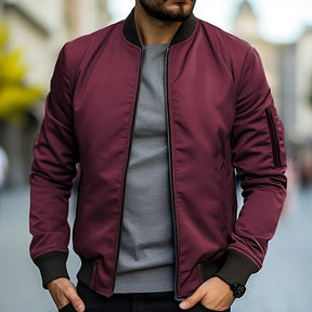 Men's Classic Bomber Jacket