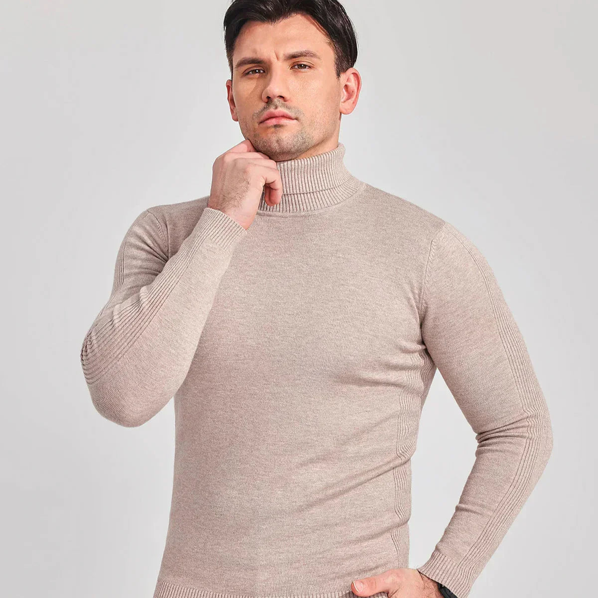 Men’s Classic Turtleneck Top