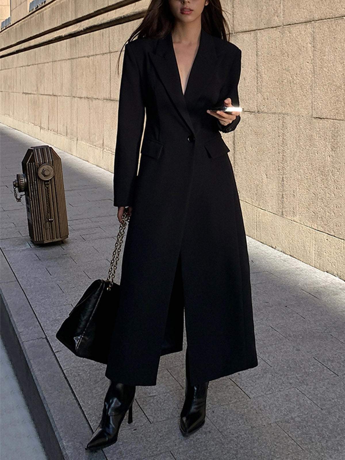 Women's Long Trench Coat