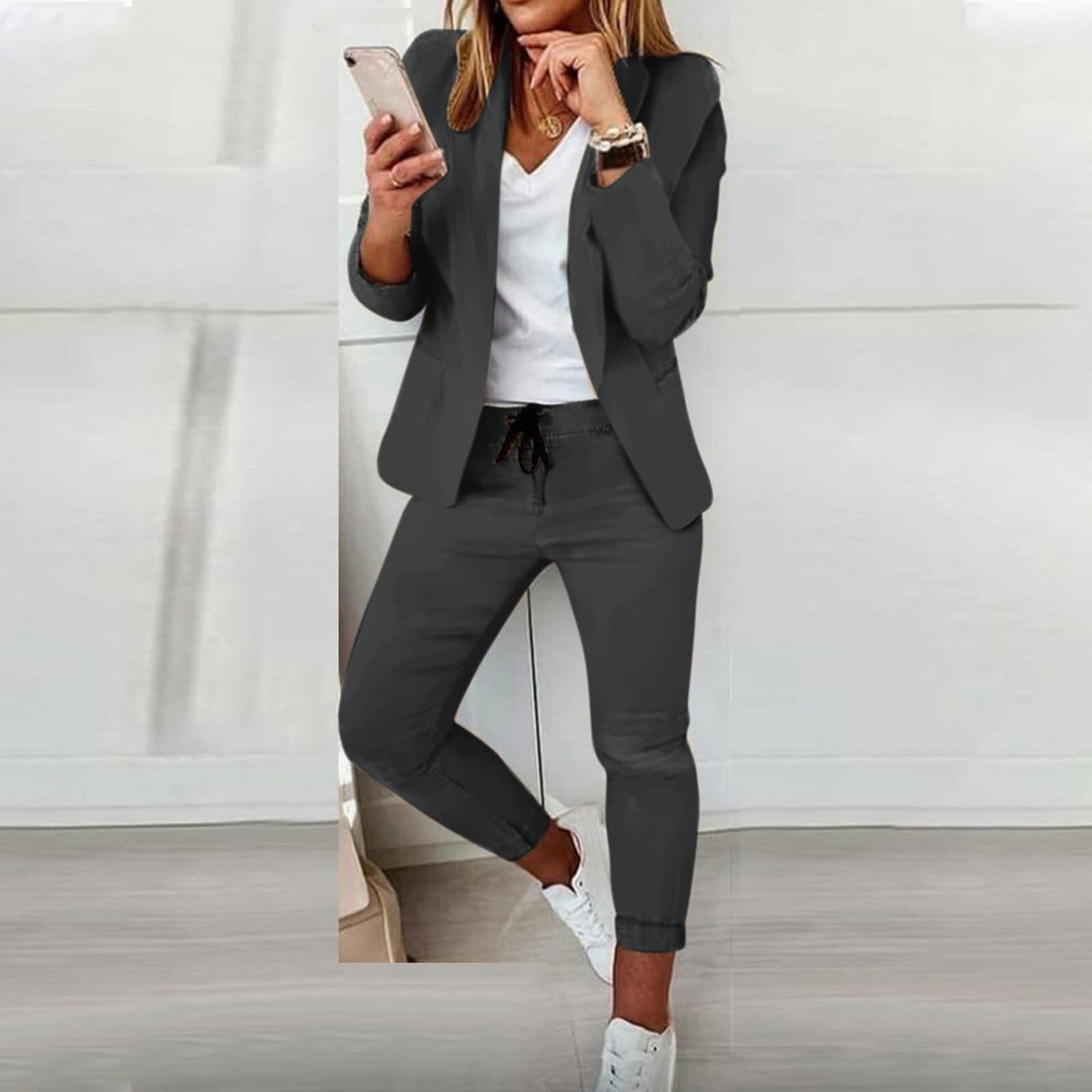 Women's Elegant Blazer Set