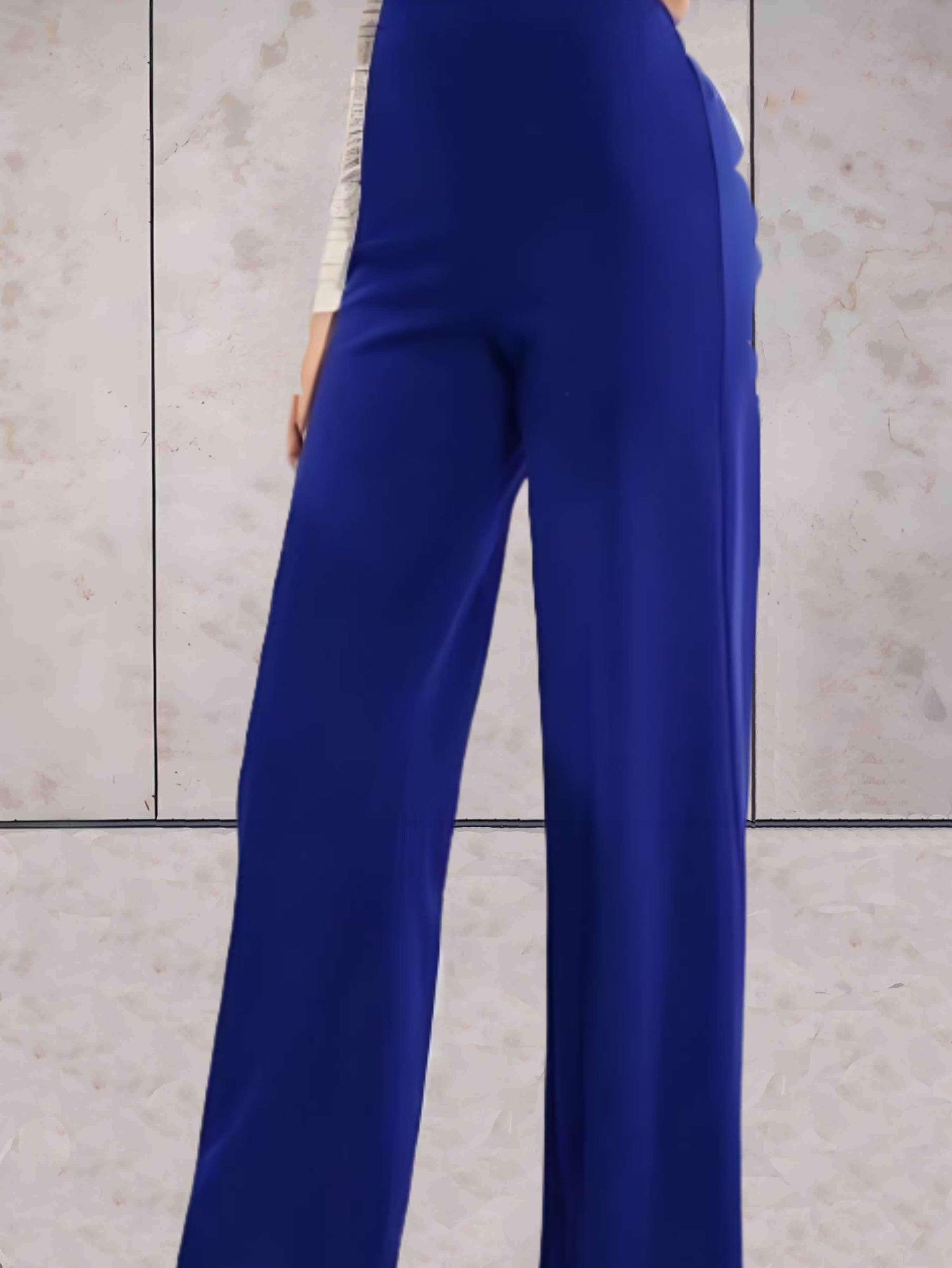 High-Waisted Sleek Trousers for Women