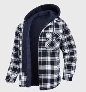 Men's Thick Winter Checked Jacket