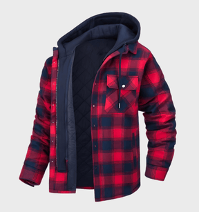 Men's Thick Winter Checked Jacket