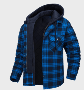 Men's Thick Winter Checked Jacket