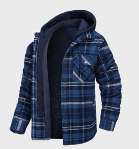 Men's Thick Winter Checked Jacket