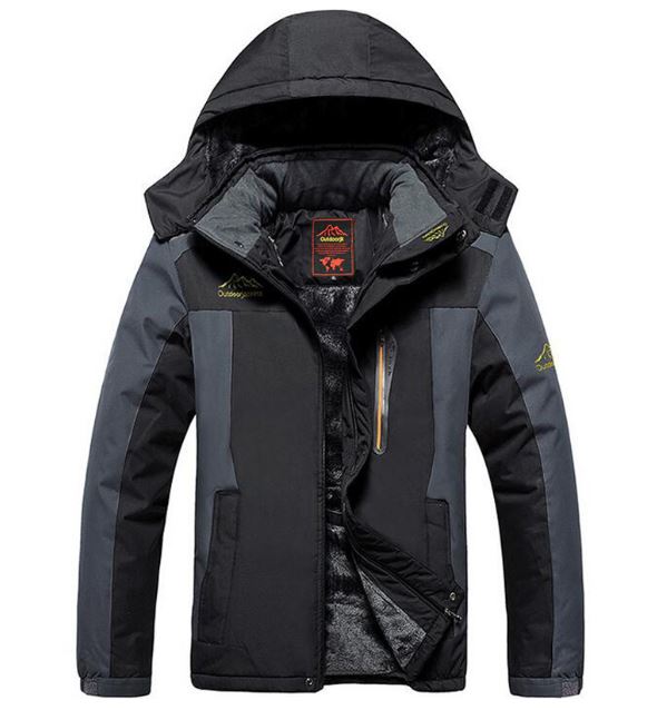 Men's Winter Coat with Hood