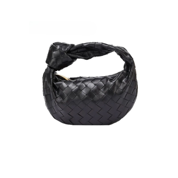 Elegant Handbag with Knotted Handle