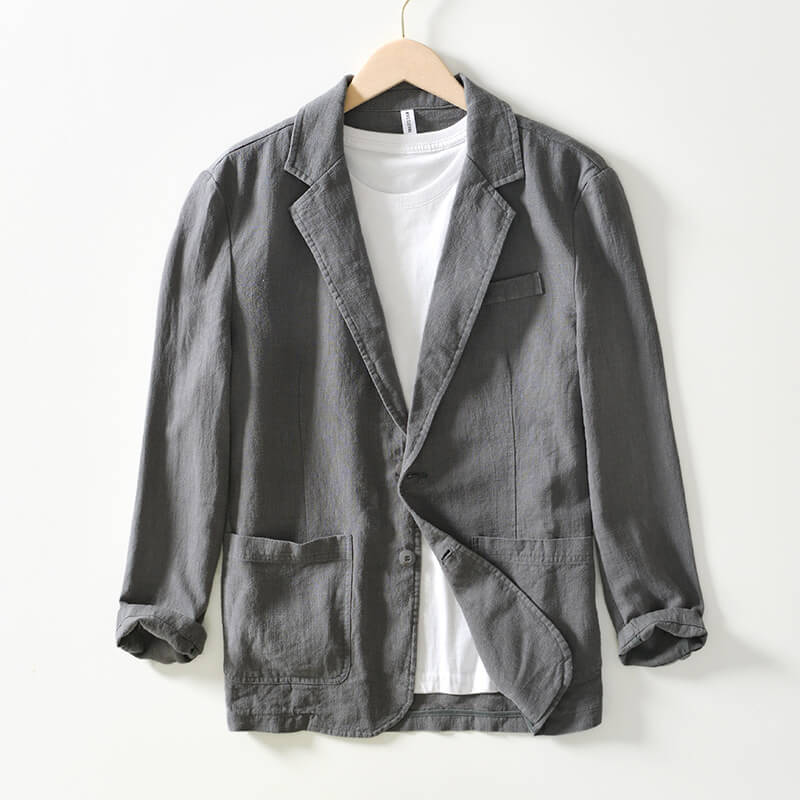 Classic Style Men's Linen Jacket