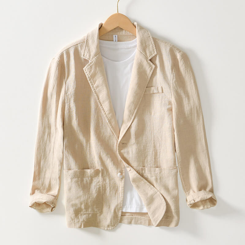 Classic Style Men's Linen Jacket