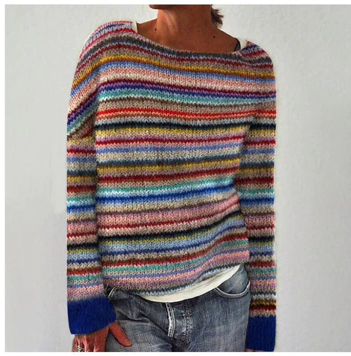 Multicolored Sweater for Women