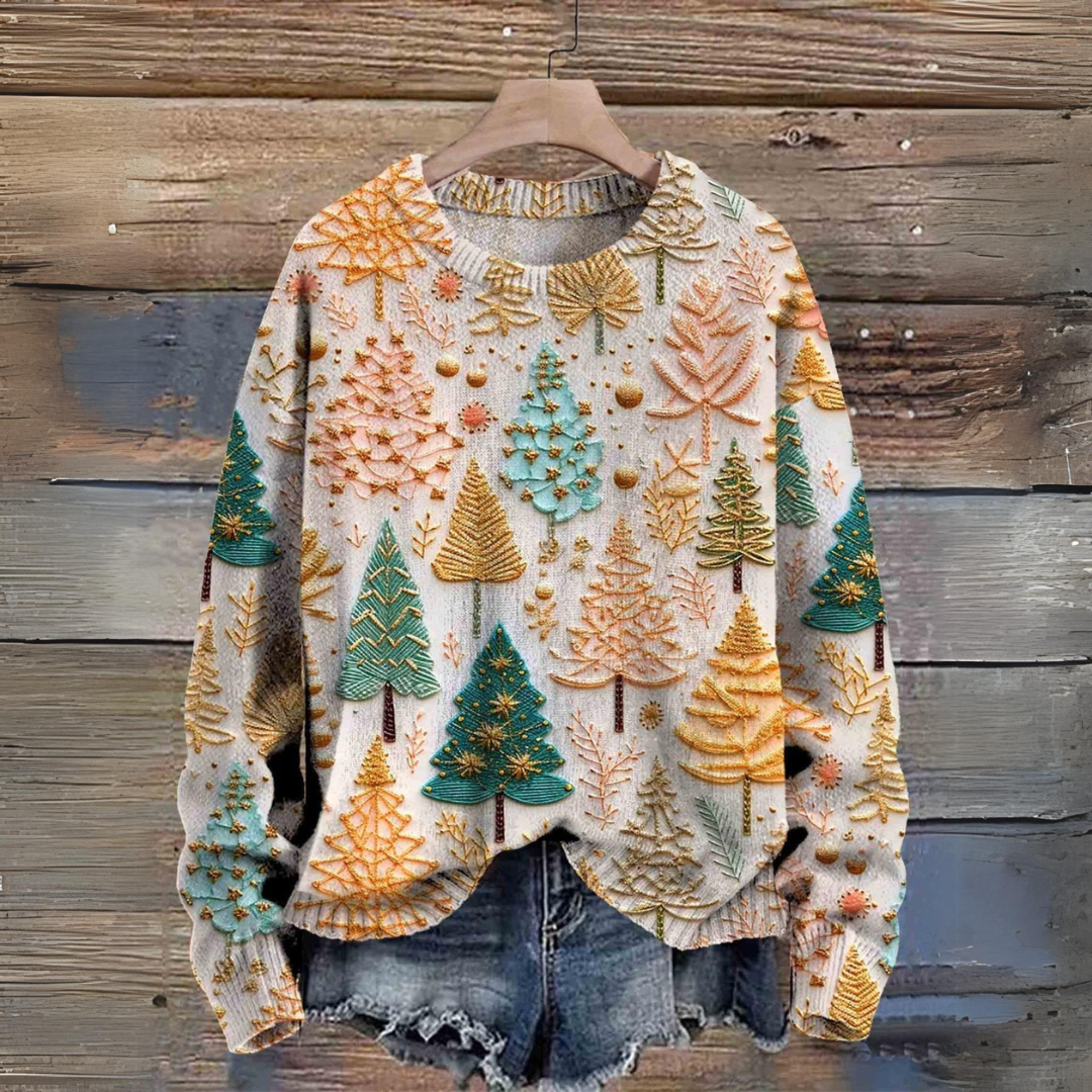 Christmas Tree Sweater for Women