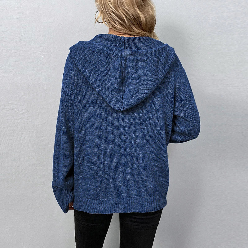 Women's Button Hoodie