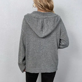 Women's Button Hoodie