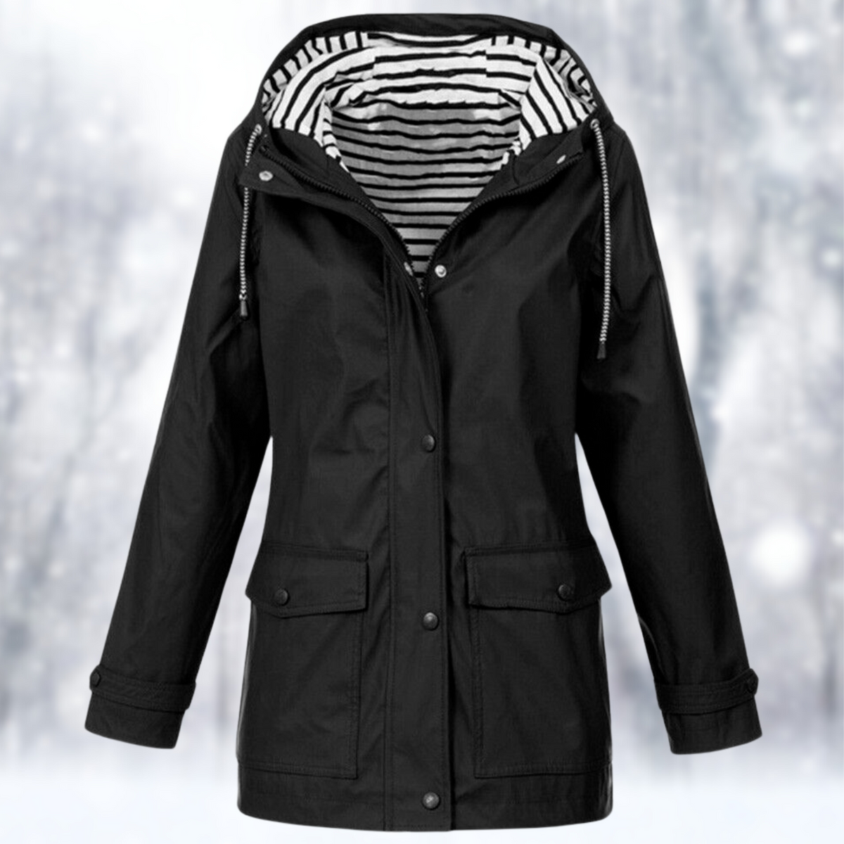 Women's Waterproof and Windproof Jacket