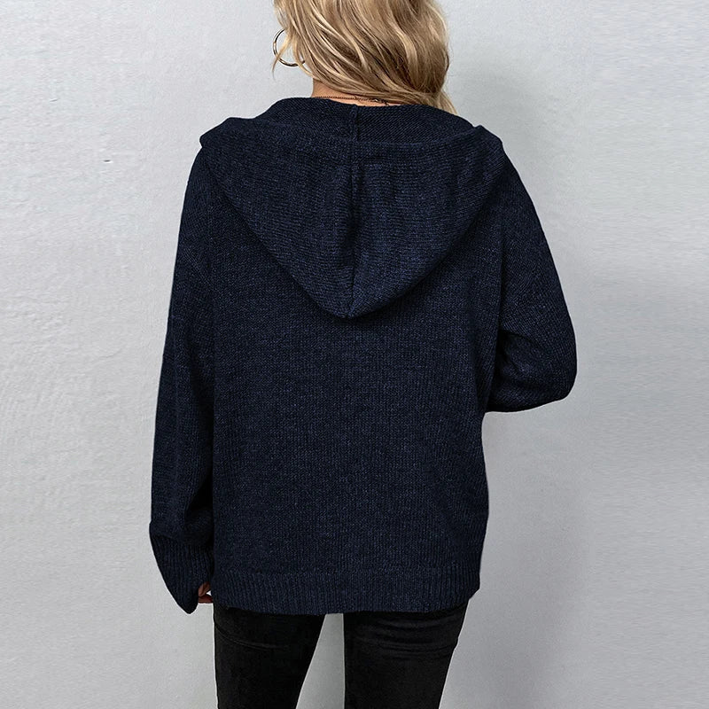 Women's Button Hoodie