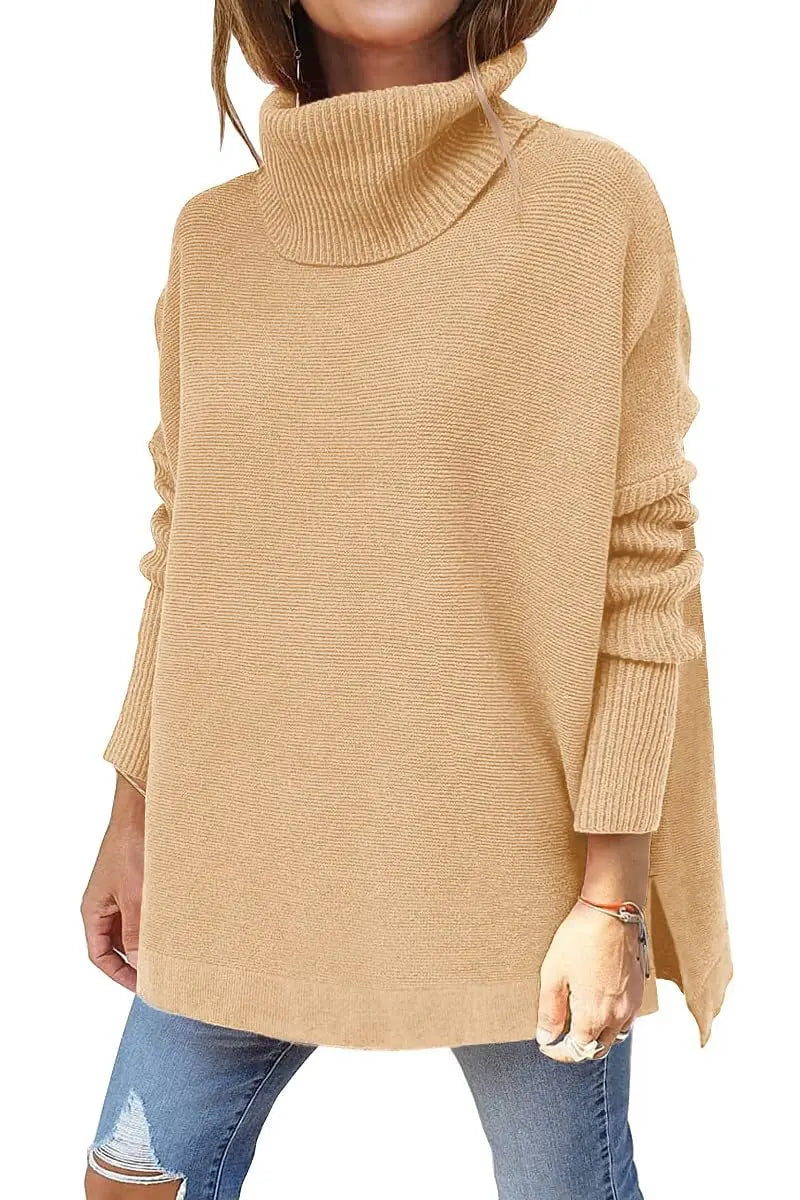 Turtleneck Knit Sweater