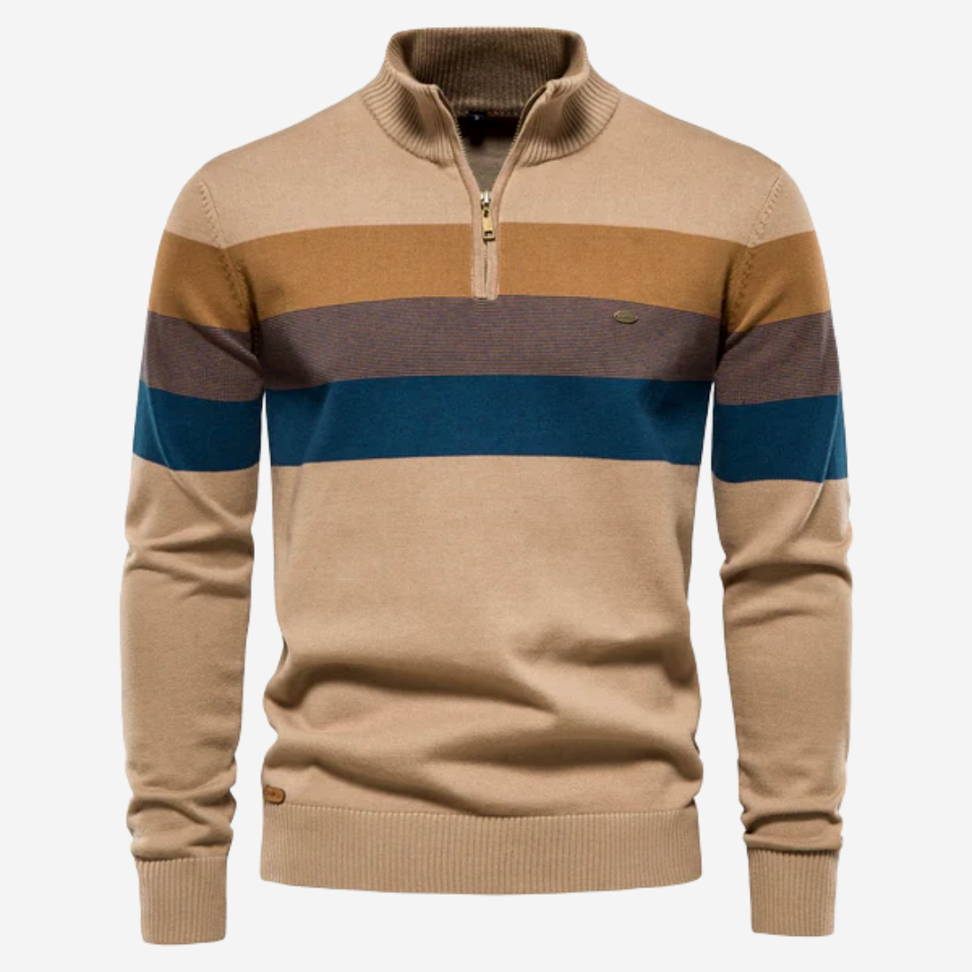 Retro Half-Zip Sweater