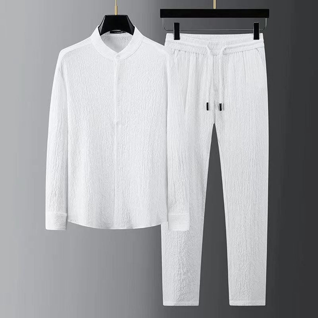 Men’s Elegant Linen Set for a Stylish Look