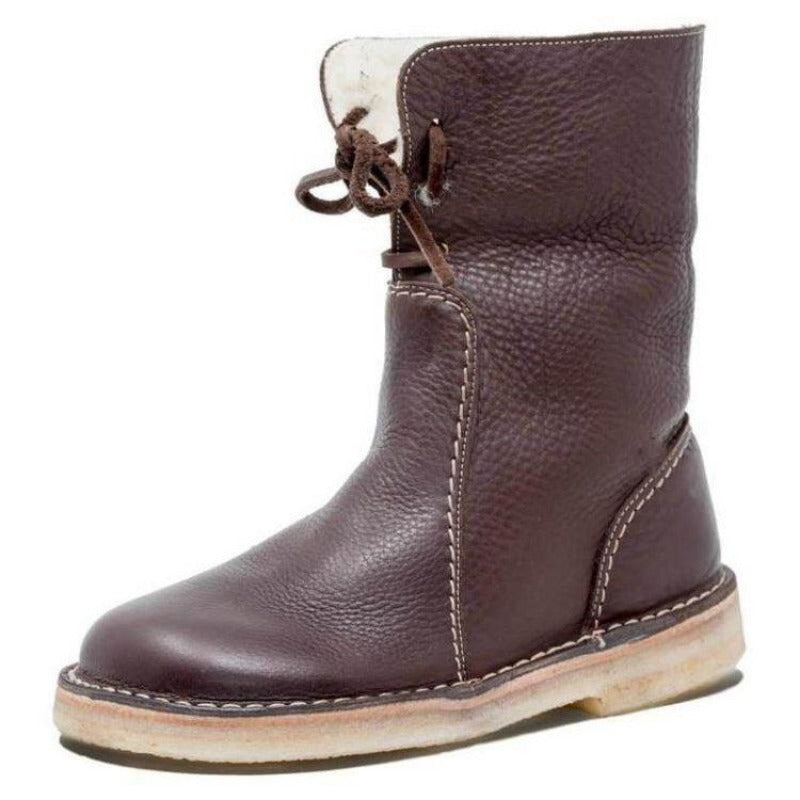 Sturdy Boots with Warm Lining